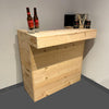 Rustic Wooden Pallet Bar - Small - Shop Online at OnlineBars