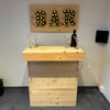 Rustic Wooden Pallet Bar - Compact - Shop Online at OnlineBars
