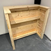 Rustic Wooden Pallet Bar - Small - Shop Online at OnlineBars