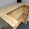Rustic Wooden Pallet Bar - Small - Shop Online at OnlineBars