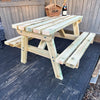 6 Seater Wooden Picnic Table