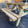 6 Seater Wooden Picnic Table