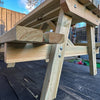 6 Seater Wooden Picnic Table