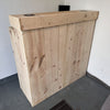 Rustic Wooden Serving Bar - Shop Online at OnlineBars