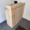 Rustic Wooden Serving Bar - Shop Online at OnlineBars