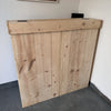 Rustic Wooden Serving Bar - Shop Online at OnlineBars
