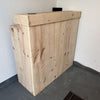 Rustic Wooden Serving Bar - Shop Online at OnlineBars
