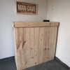 Rustic Wooden Serving Bar - Shop Online at OnlineBars