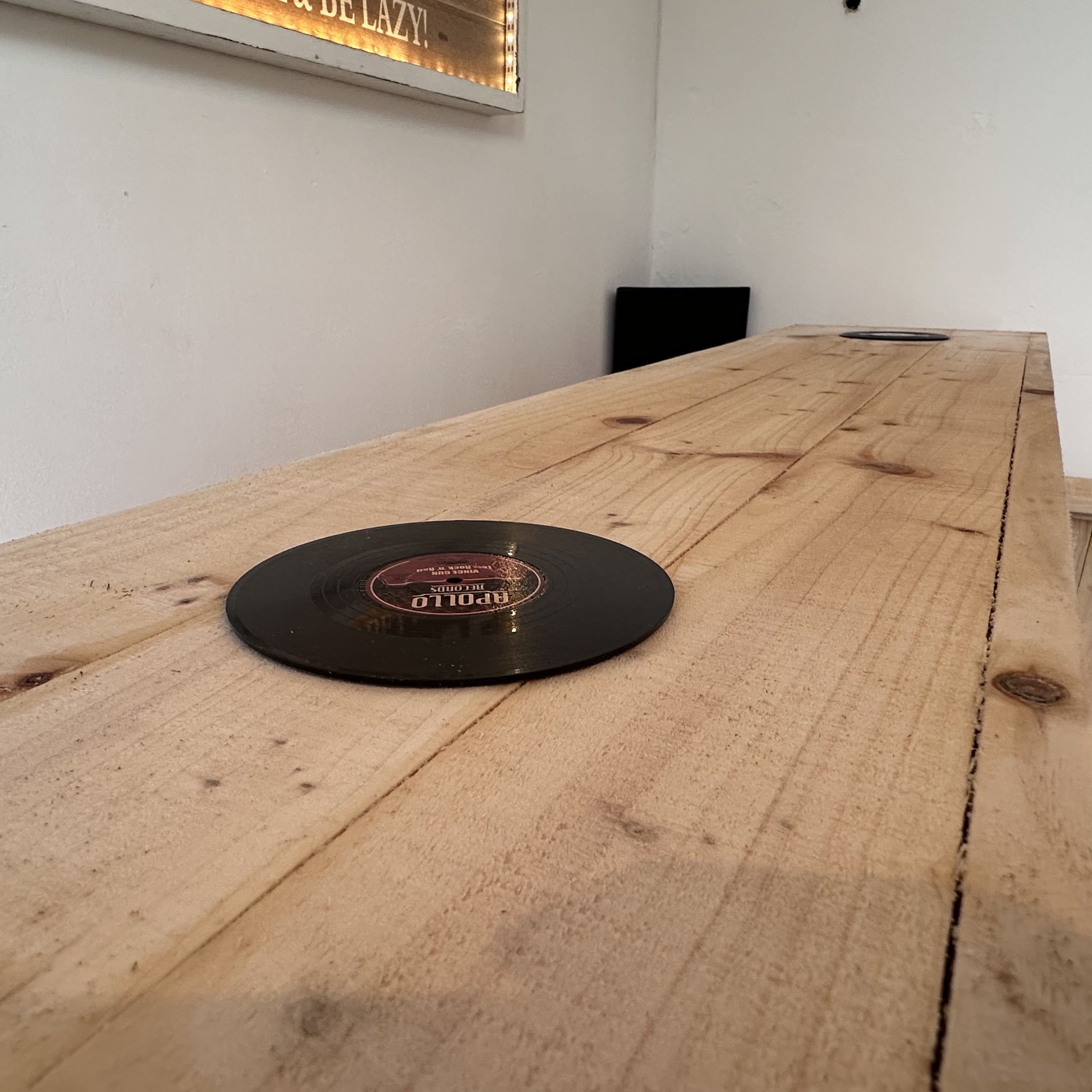 Rustic Wooden Serving Bar - Shop Online at OnlineBars