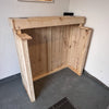 Rustic Wooden Serving Bar - Shop Online at OnlineBars