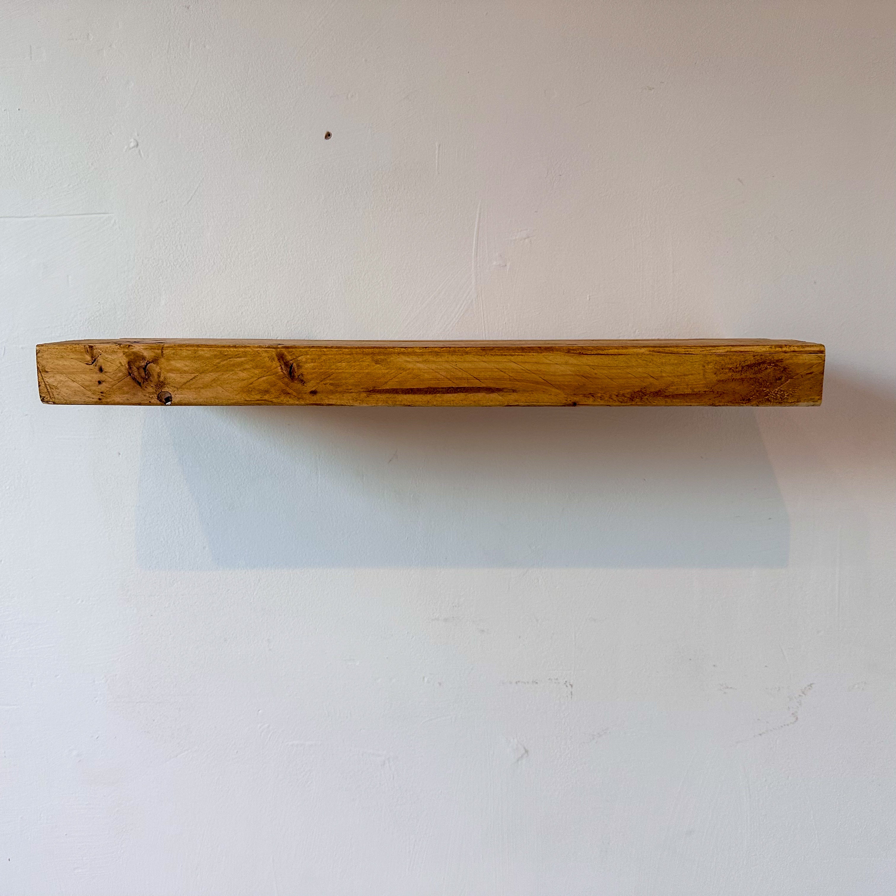 Antique Rustic Floating Shelf - Shop Online at OnlineBars