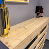 Rustic Wooden Pallet Style Bar - Shop Online at OnlineBars