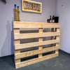 Rustic Wooden Pallet Style Bar - Shop Online at OnlineBars