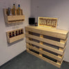 Rustic Wooden Pallet Style Bar - Shop Online at OnlineBars