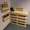 Rustic Wooden Pallet Style Bar - Shop Online at OnlineBars
