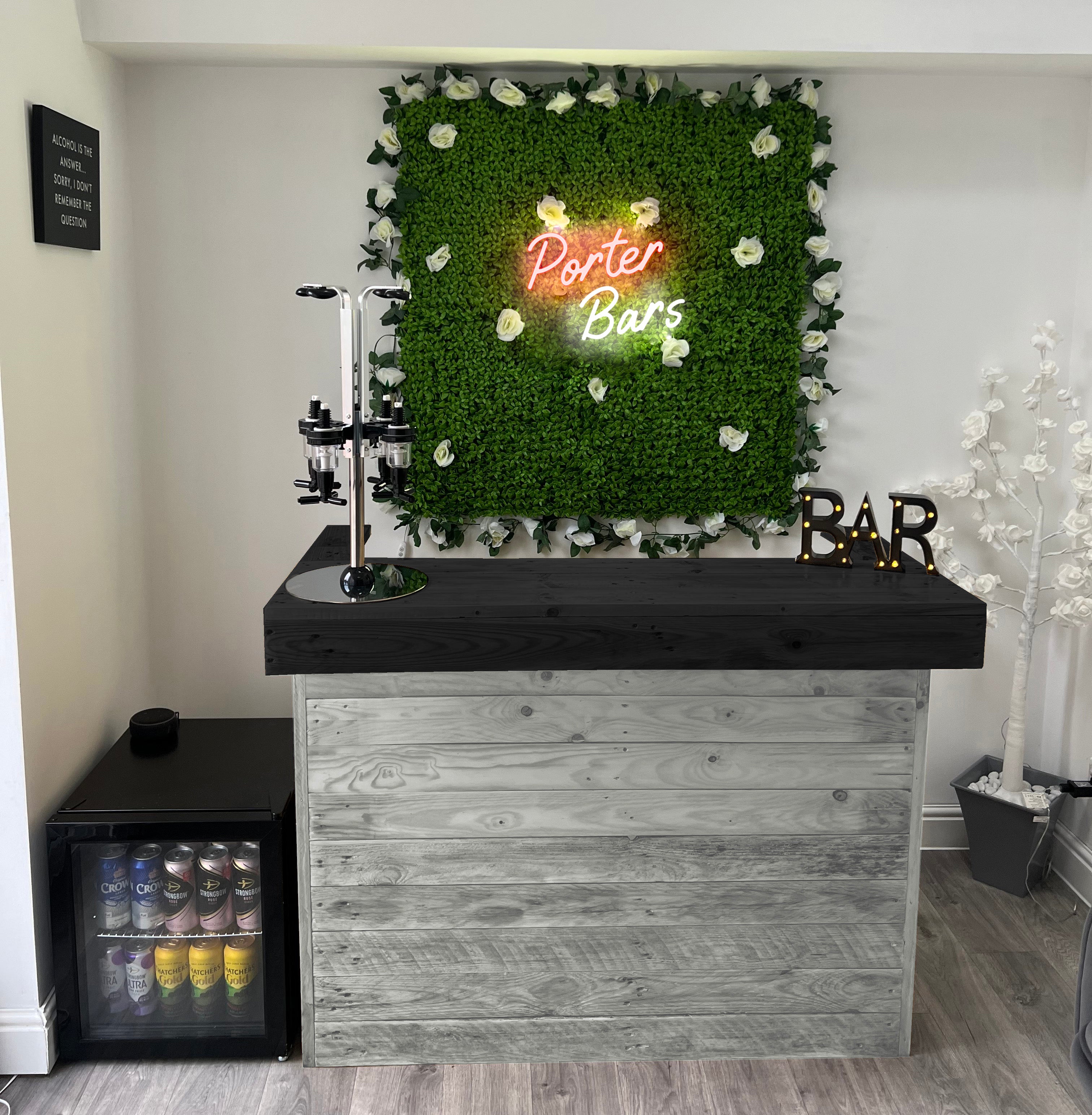 Rustic Wooden Pallet Bar