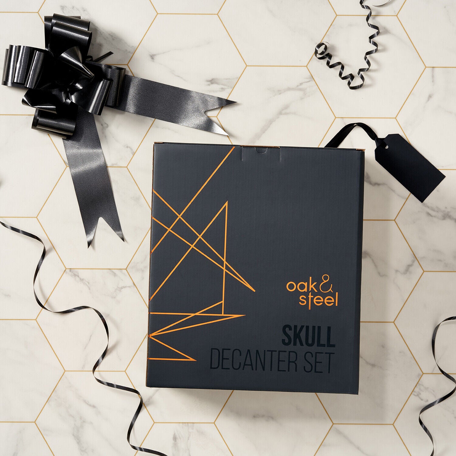 Skull Whiskey Decanter Gift Set