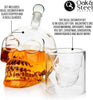 Skull Whiskey Decanter Gift Set
