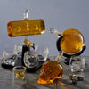 Skull Whiskey Decanter Gift Set