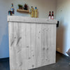 Rustic Wooden Serving Bar - Shop Online at OnlineBars