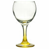 Cocktail Coloured Stem Wine Glasses Red White Wedding Dinner Party