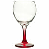 Cocktail Coloured Stem Wine Glasses Red White Wedding Dinner Party