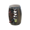 Wine Barrel Wine Rack 6 Bottle Wooden Wine Rack Table Top Wine Rack