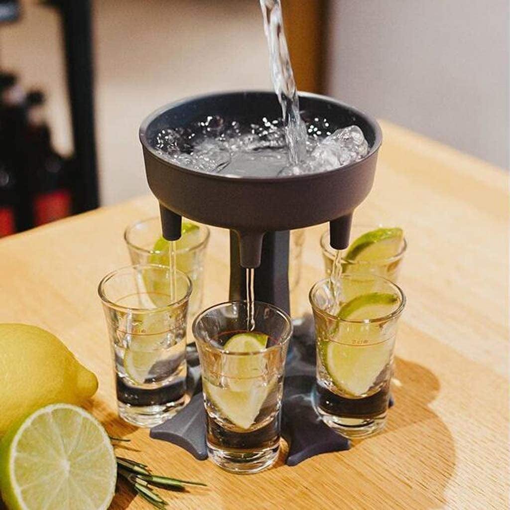 6 Shot Glass Drink Dispenser