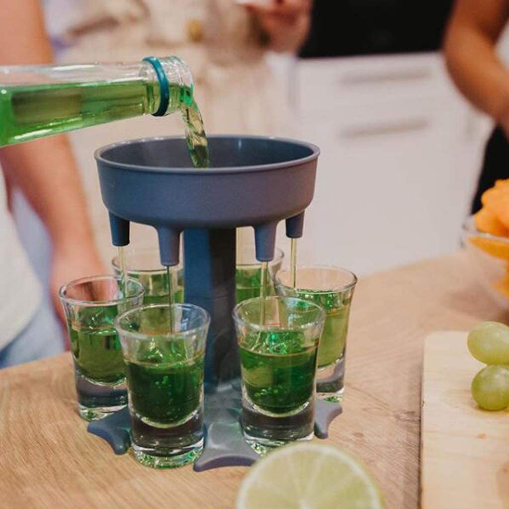 6 Shot Glass Drink Dispenser