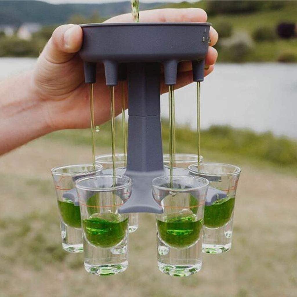 6 Shot Glass Drink Dispenser