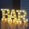 Retro LED Bar Sign Light Up Plaque