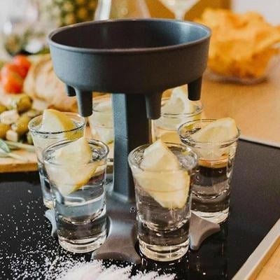 6 Shot Glass Drink Dispenser