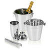 Products Ice Bucket & Ice Tongs with Shaker Set Drinks Mixer Stainless Steel