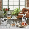BORMIOLI ROCCO 7pc Whisky Decanter & Whiskey Tumblers Glasses Gift Box Set NEW.