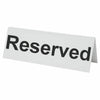 Flexible Plastic Reserved Table Sign - Tabletop Restaurant Cafe Bar