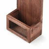 Retro Rustic Wooden Bottle Opener Gadget with Cap Catcher.