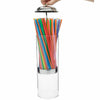 Vintage Plastic Straw Dispenser for Paper Straws