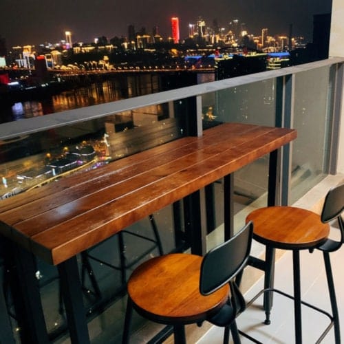 Vintage Swivel Bar Stool