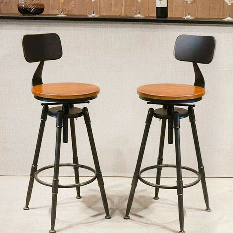 Vintage Swivel Bar Stool