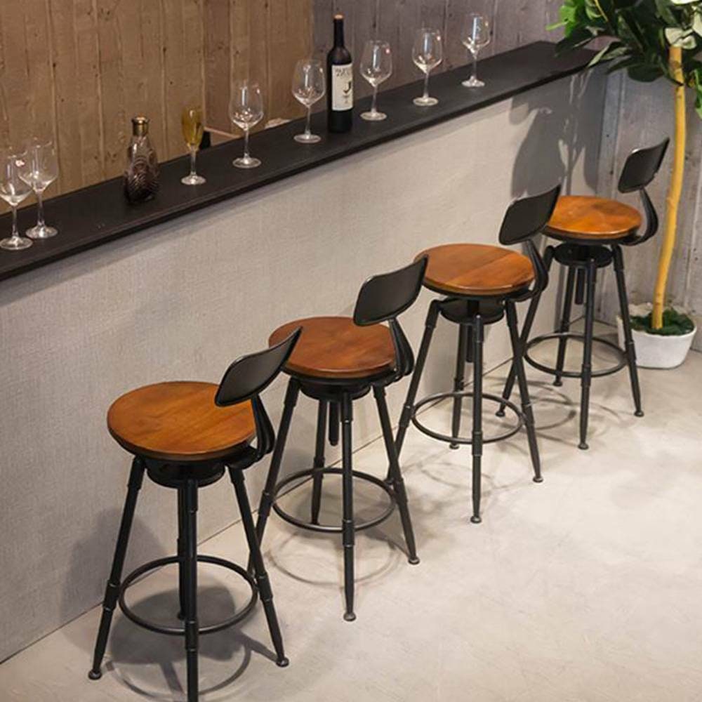 Vintage Swivel Bar Stool
