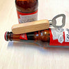 Personalisierter Flaschenöffner aus Holz