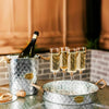 Insulated Galvanised Steel Ice Beer Bucket Lid Cooler Party Tub Drink Summer.