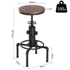 antique industrial style Bar stool