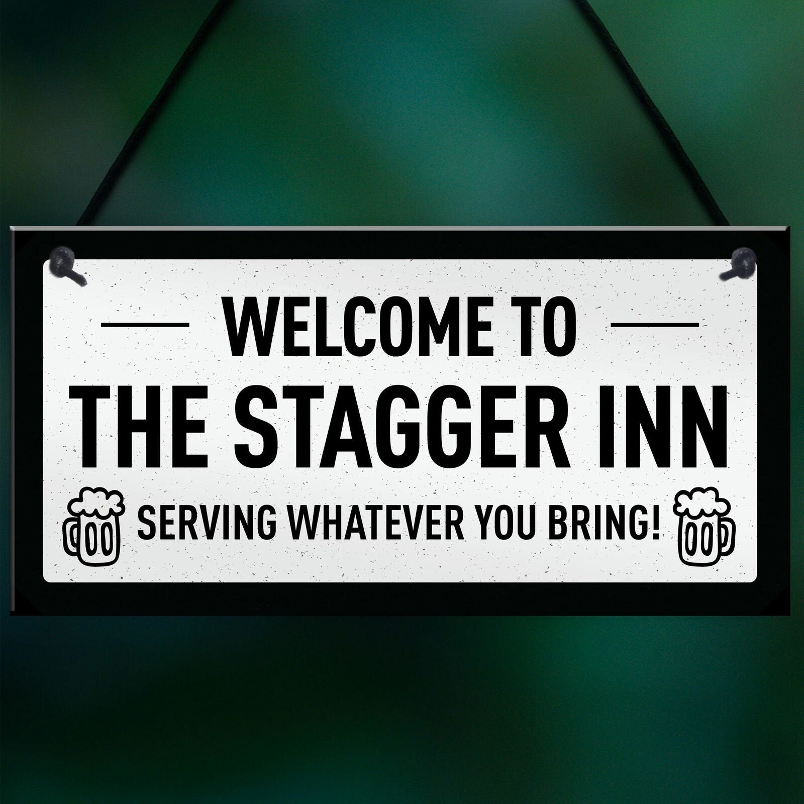 Personalised Home Bar Sign