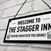 Personalised Home Bar Sign