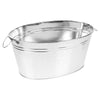 Wine Champagne Beer Cocktail Drinks Ice Cooler Cold Metal Bucket Bar Tub Party.