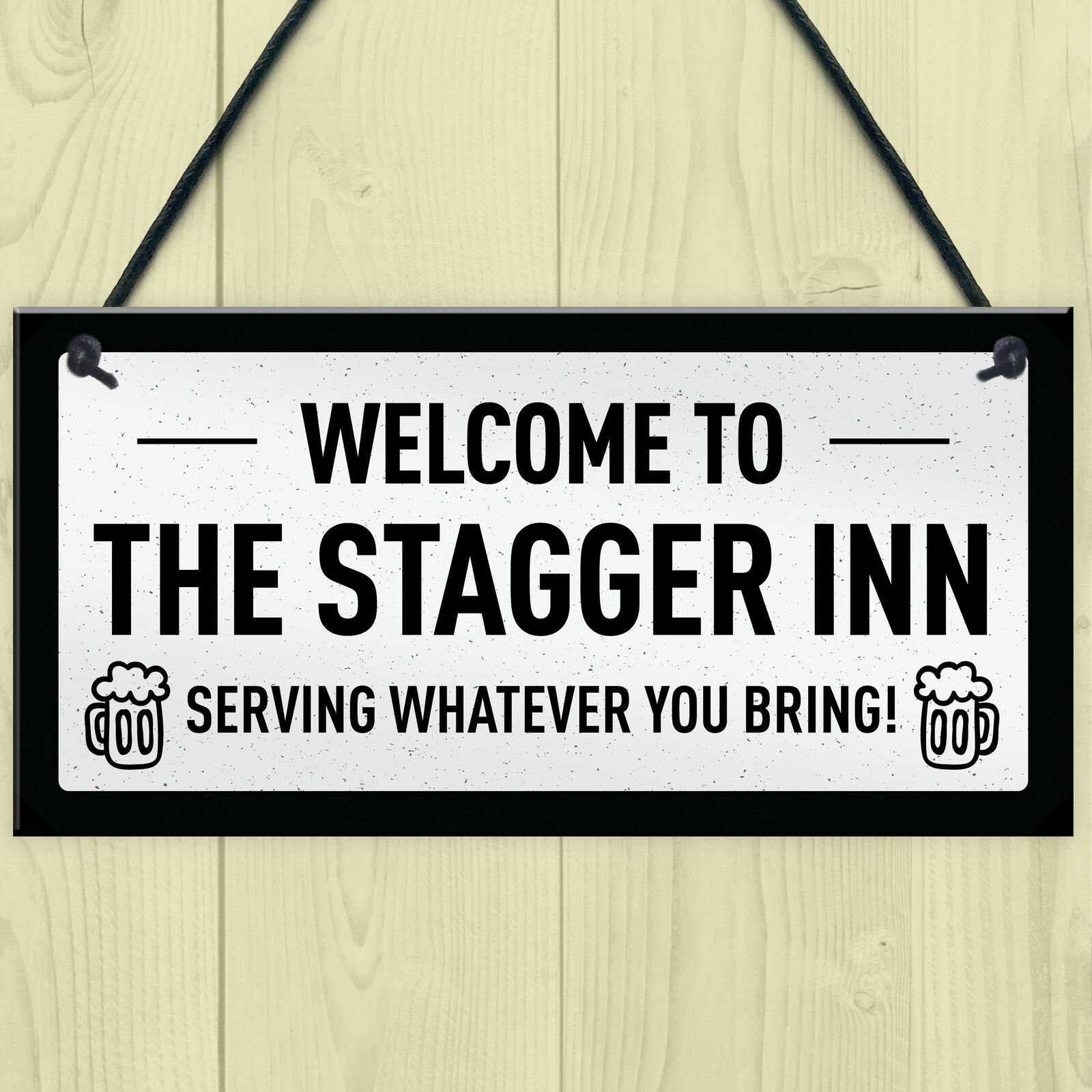 Personalised Home Bar Sign