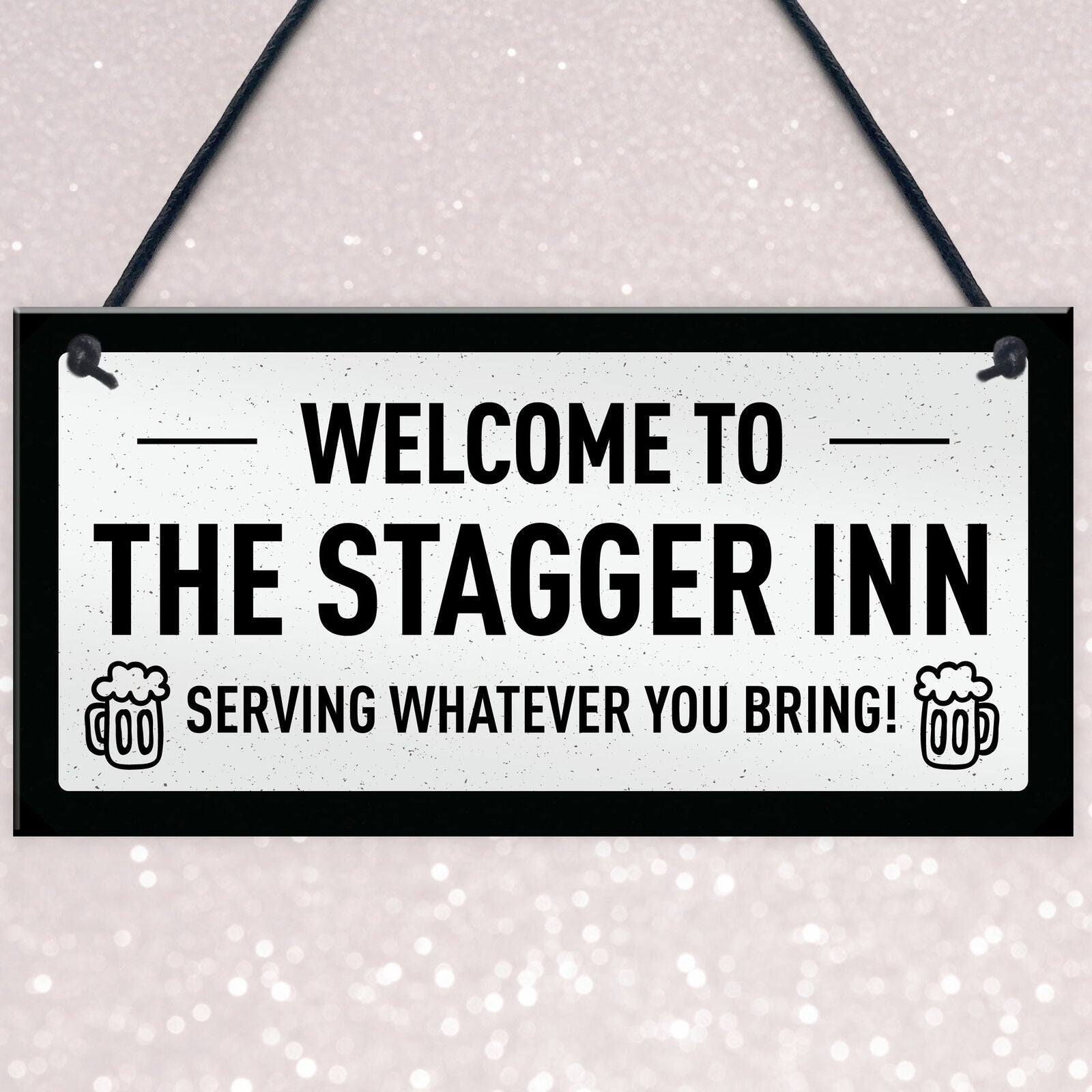 Personalised Home Bar Sign