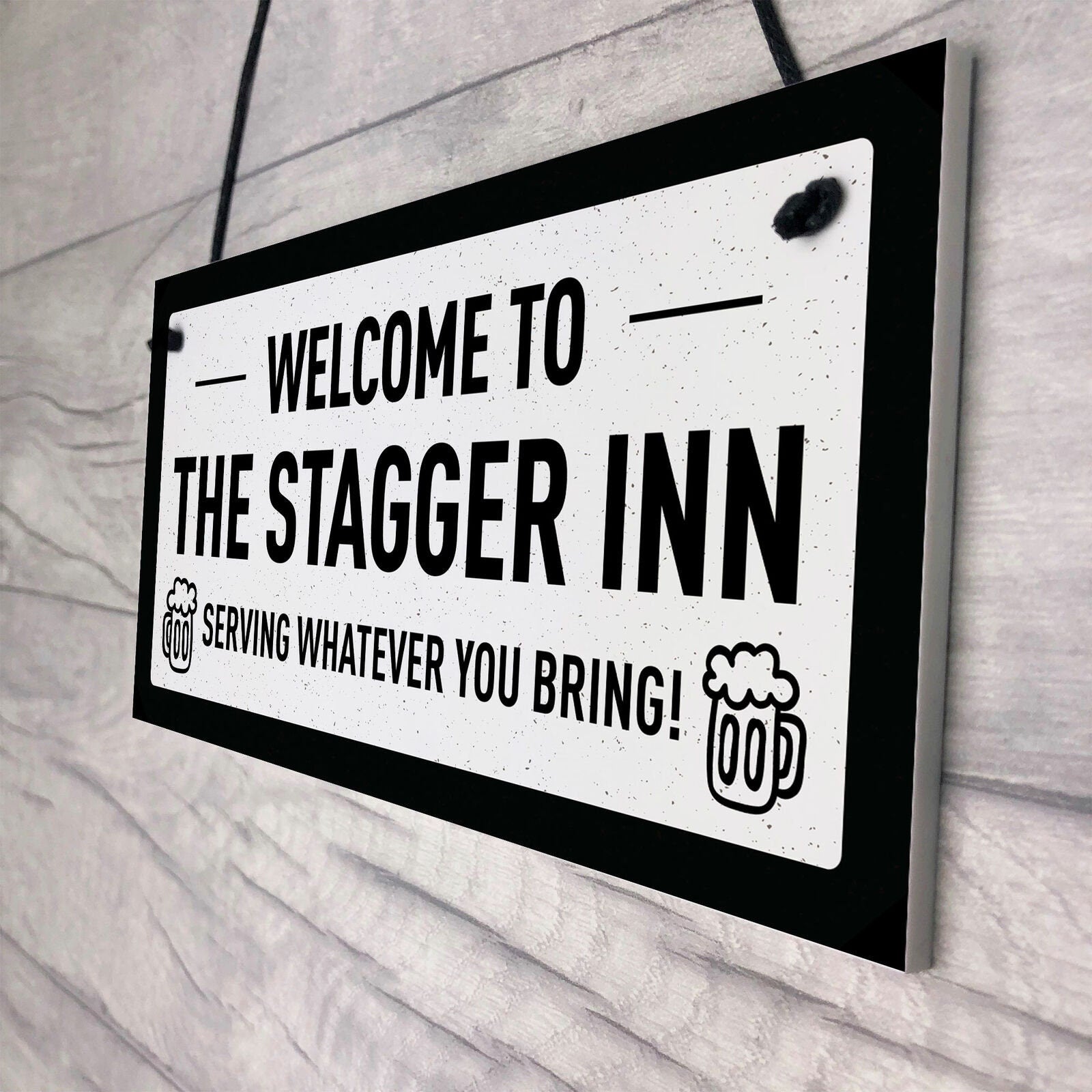 Personalised Home Bar Sign