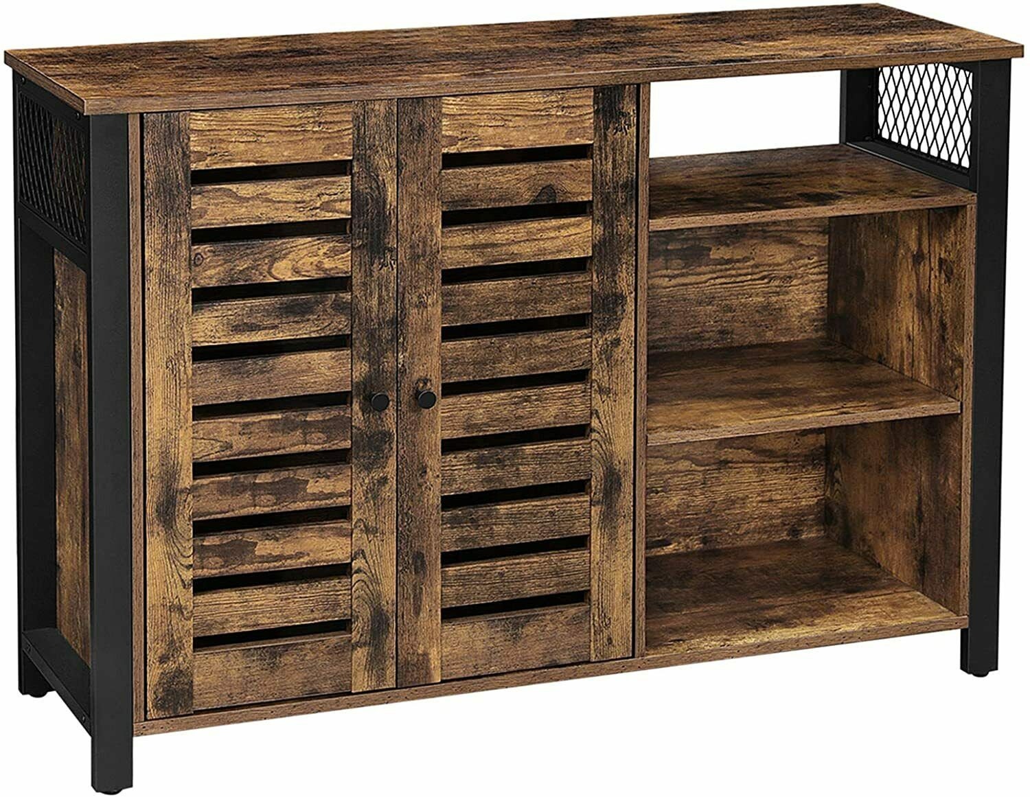 Sideboard, Storage Cabinet with 2 Doors, Adjustable Shelves.
